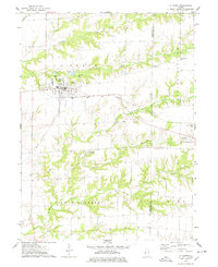 La Harpe 1974 topographic map thumbnail