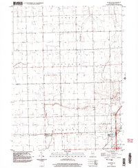 La Hogue 1998 topographic map thumbnail