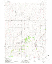La Moille 1982 topographic map thumbnail