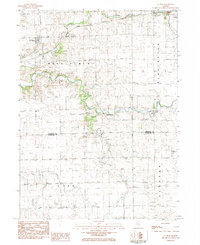 La Rose 1983 topographic map thumbnail