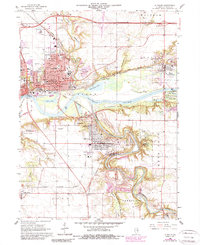 La Salle 1966 topographic map thumbnail