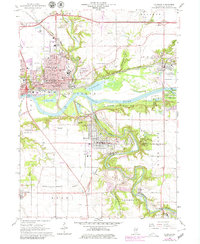 La Salle 1966 topographic map thumbnail