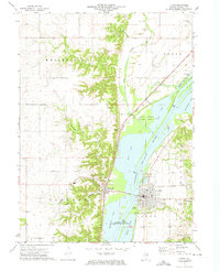 Lacon 1972 topographic map thumbnail