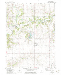 Laura 1982 topographic map preview