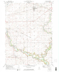 Leland 1971 topographic map thumbnail