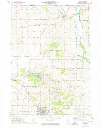 Lena 1971 topographic map preview