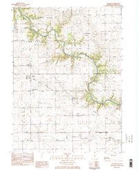 Leonore 1983 topographic map thumbnail