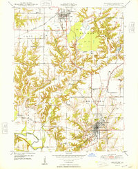 Lewistown 1948 topographic map thumbnail