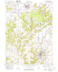 Lewistown 1947 topographic map thumbnail