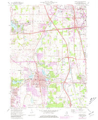 Libertyville 1960 topographic map thumbnail