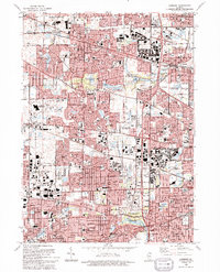 Lombard 1993 topographic map thumbnail