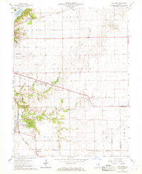 Long Creek 1967 topographic map thumbnail