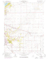 Long Creek 1967 topographic map thumbnail