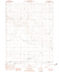 Longview 1982 topographic map thumbnail