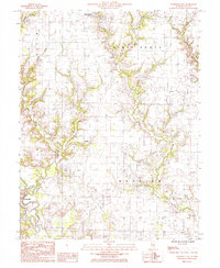Louisville East 1985 topographic map thumbnail