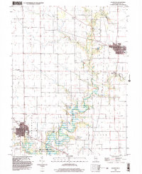 Lovington 1999 topographic map thumbnail