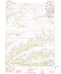 Lynnville 1983 topographic map thumbnail