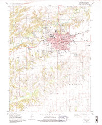 Macomb 1974 topographic map preview