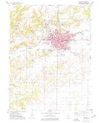 Macomb 1974 topographic map preview