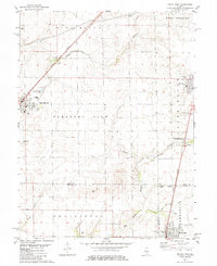 Macon West 1982 topographic map thumbnail