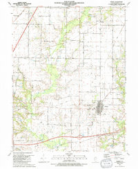 Marine 1991 topographic map thumbnail