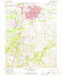 Marion 1966 topographic map preview