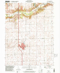 Maroa 1998 topographic map thumbnail