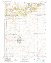 Maroa 1979 topographic map preview
