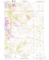 Marquette Heights 1960 topographic map thumbnail