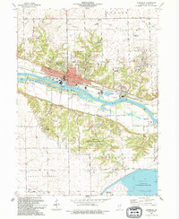 Marseilles 1994 topographic map thumbnail