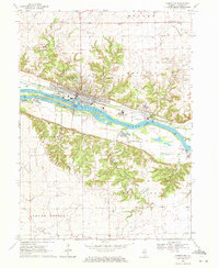 Marseilles 1970 topographic map thumbnail