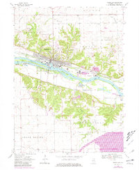 Marseilles 1970 topographic map thumbnail