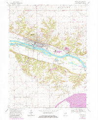 Marseilles 1970 topographic map thumbnail