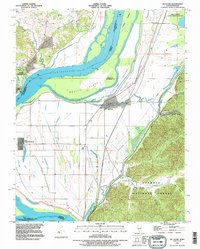 McClure 1993 topographic map thumbnail