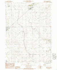 Melvin East 1986 topographic map thumbnail