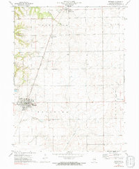 Metamora 1972 topographic map thumbnail