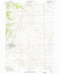 Metamora 1972 topographic map thumbnail