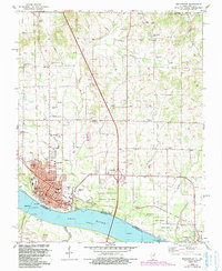Metropolis 1982 topographic map preview
