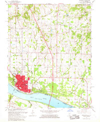 Metropolis 1967 topographic map preview