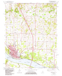 Metropolis 1982 topographic map preview
