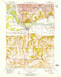 Milan 1948 topographic map preview