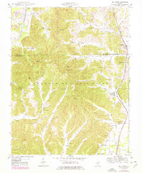 Mill Creek 1947 topographic map thumbnail