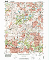 Mokena 1998 topographic map thumbnail