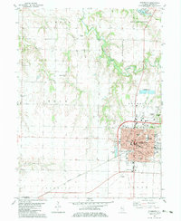 Monmouth 1982 topographic map thumbnail