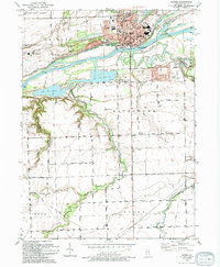 Morris 1993 topographic map thumbnail