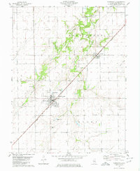 Morrisonville 1980 topographic map thumbnail