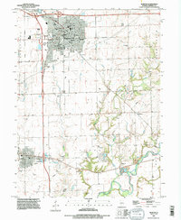 Morton 1995 topographic map thumbnail