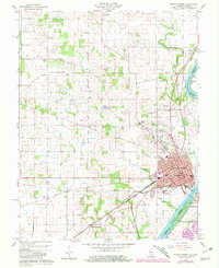 Mount Carmel 1959 topographic map preview