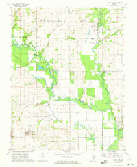 Mount Erie 1971 topographic map thumbnail