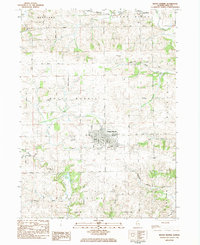 Mount Morris 1983 topographic map preview